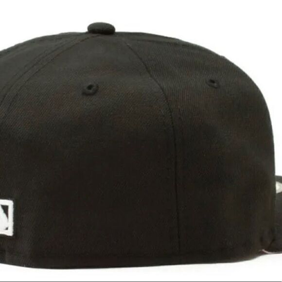 New Era Los Angeles Dodgers 1988 World Series 59FIFTY Fitted Hat Pink UV - 7 1/4 - Picture 2 of 6